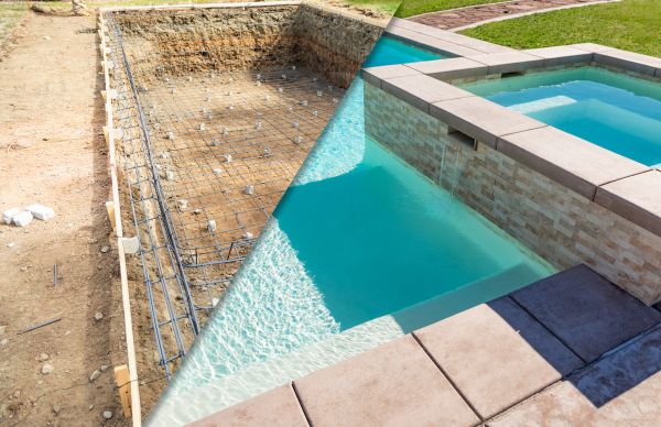Pool Site Leveling in Murphy