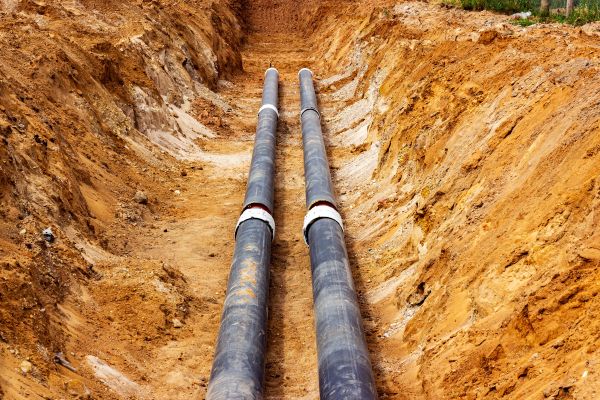 Cost of Water Line Trenching in Murphy