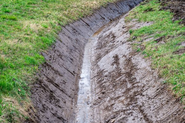 Cost of Drainage Ditch Construction in Murphy