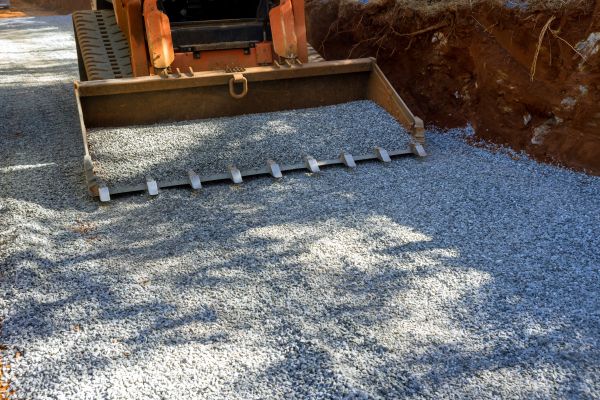 Gravel Driveway Rut Repair in Murphy