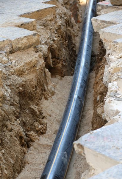 Drainpipe Trenching in Murphy