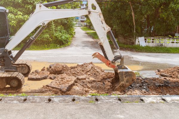 Cost of Water Line Excavation in Murphy